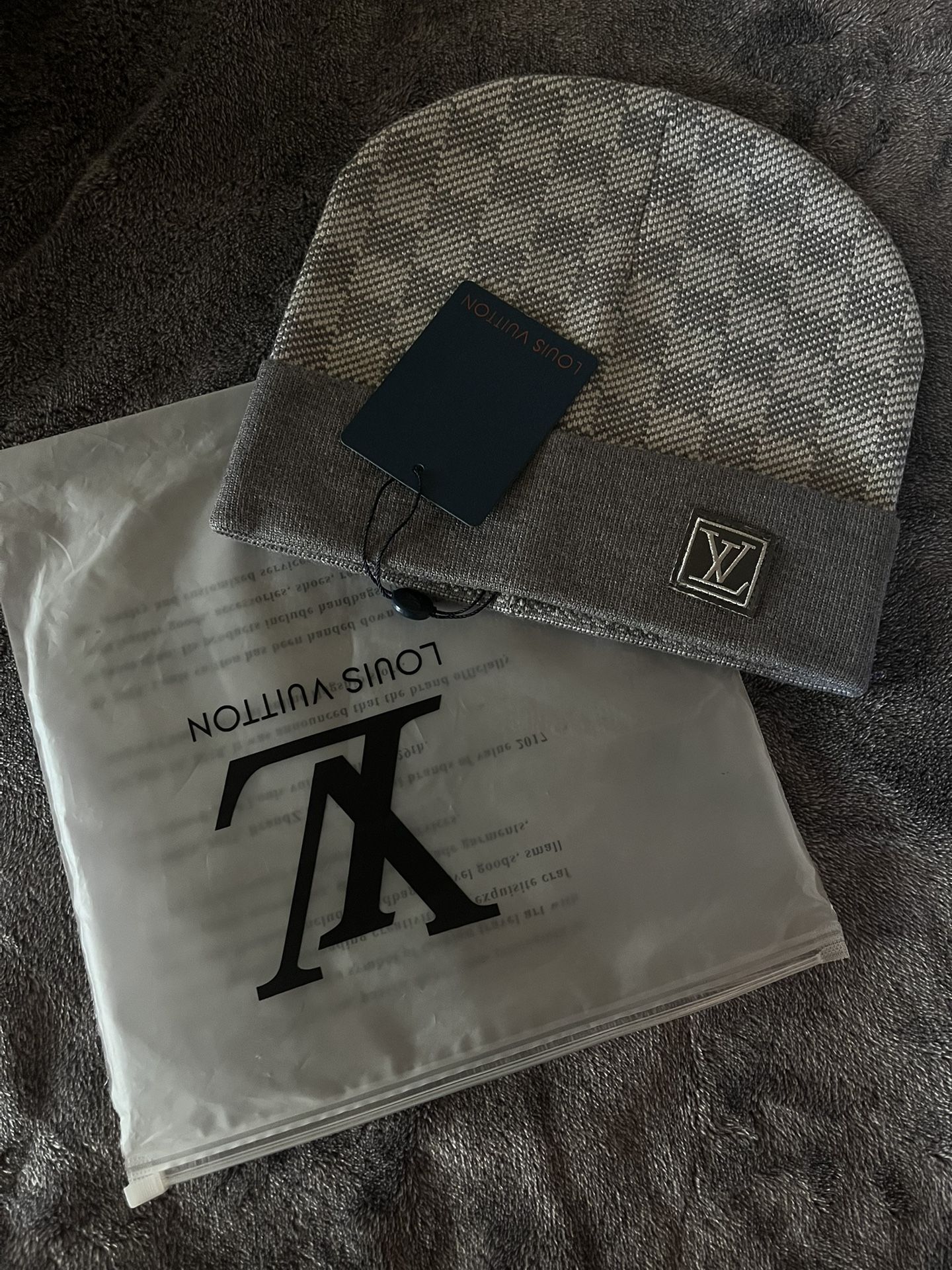 Lv Beanie (one Size) Color Black