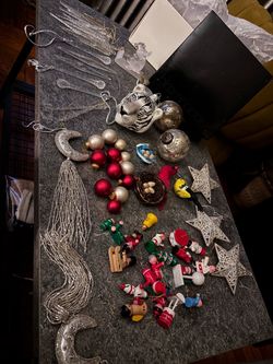 Mixed Lot of Luxury Christmas Ornaments