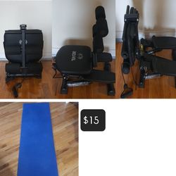 Machine for sit up/ step / arm + mat