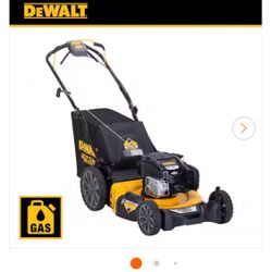 Lawn Mover Dewalt Gas 163cc Self Propelled !