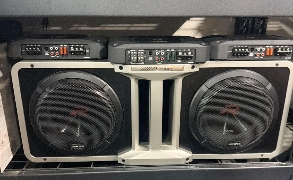 R2 Subs Alpine R2 10” Subs. Matching Amps Avail for Sale in Fort Lauderdale, FL ...