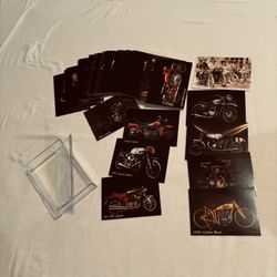 Antique Motorcycle Cards 53ea.