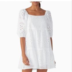 New Super Cute Sanctuary  Eyelet Dress - Size S