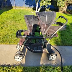Graco Double Stroller Will Convert Into A Sit And Stand 