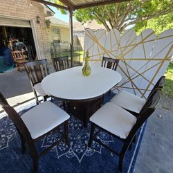 Beautiful Counter Height Table With 6 Chairs 