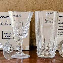 Crystal wine/beverage Glasses