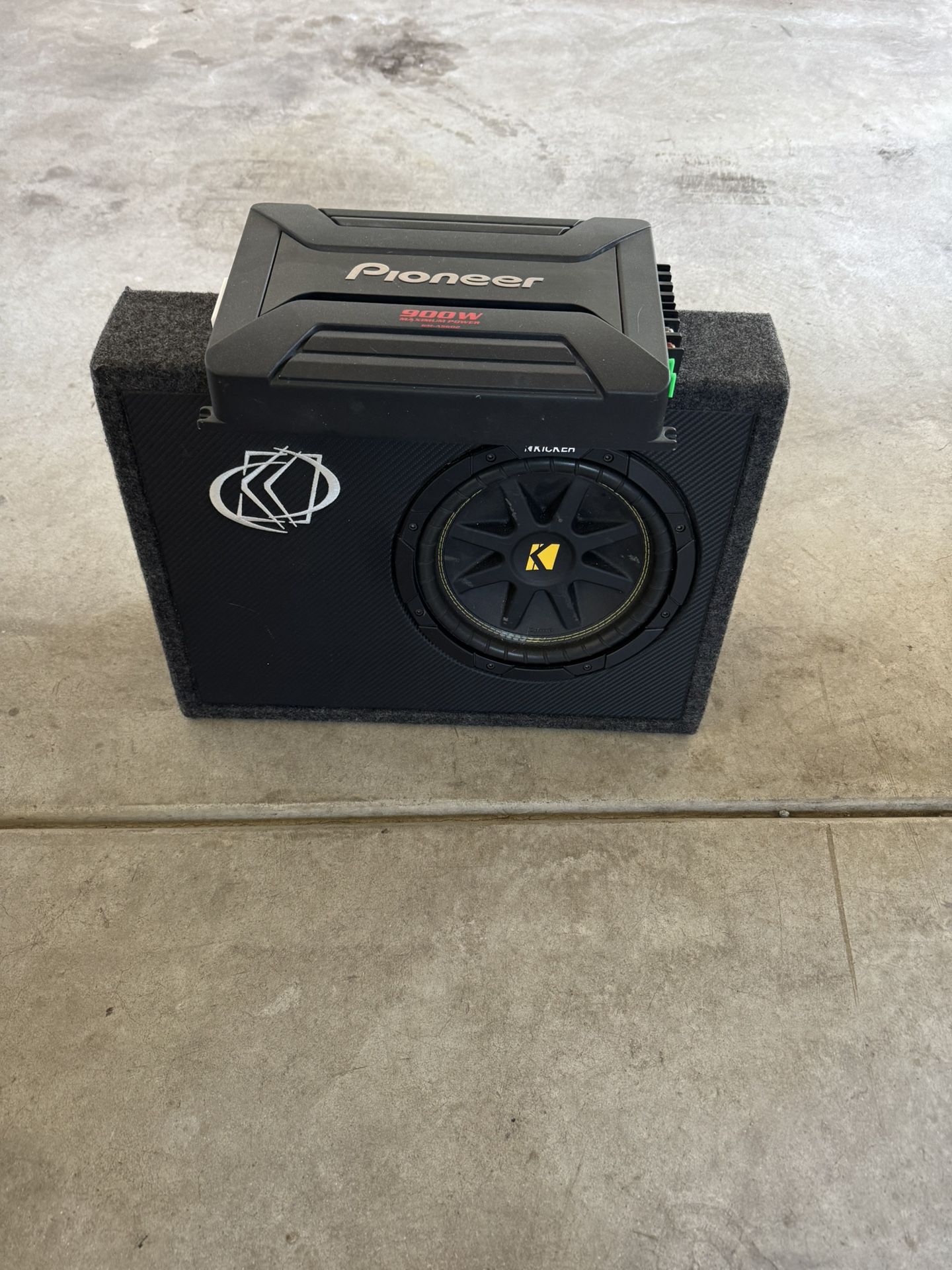 Sub And Speaker