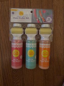 *NEW* Sidewalk Chalk Paint Roller Set