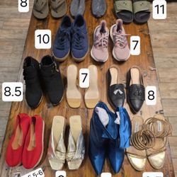 Men's And Women's All Different Styles 5.00 Each 