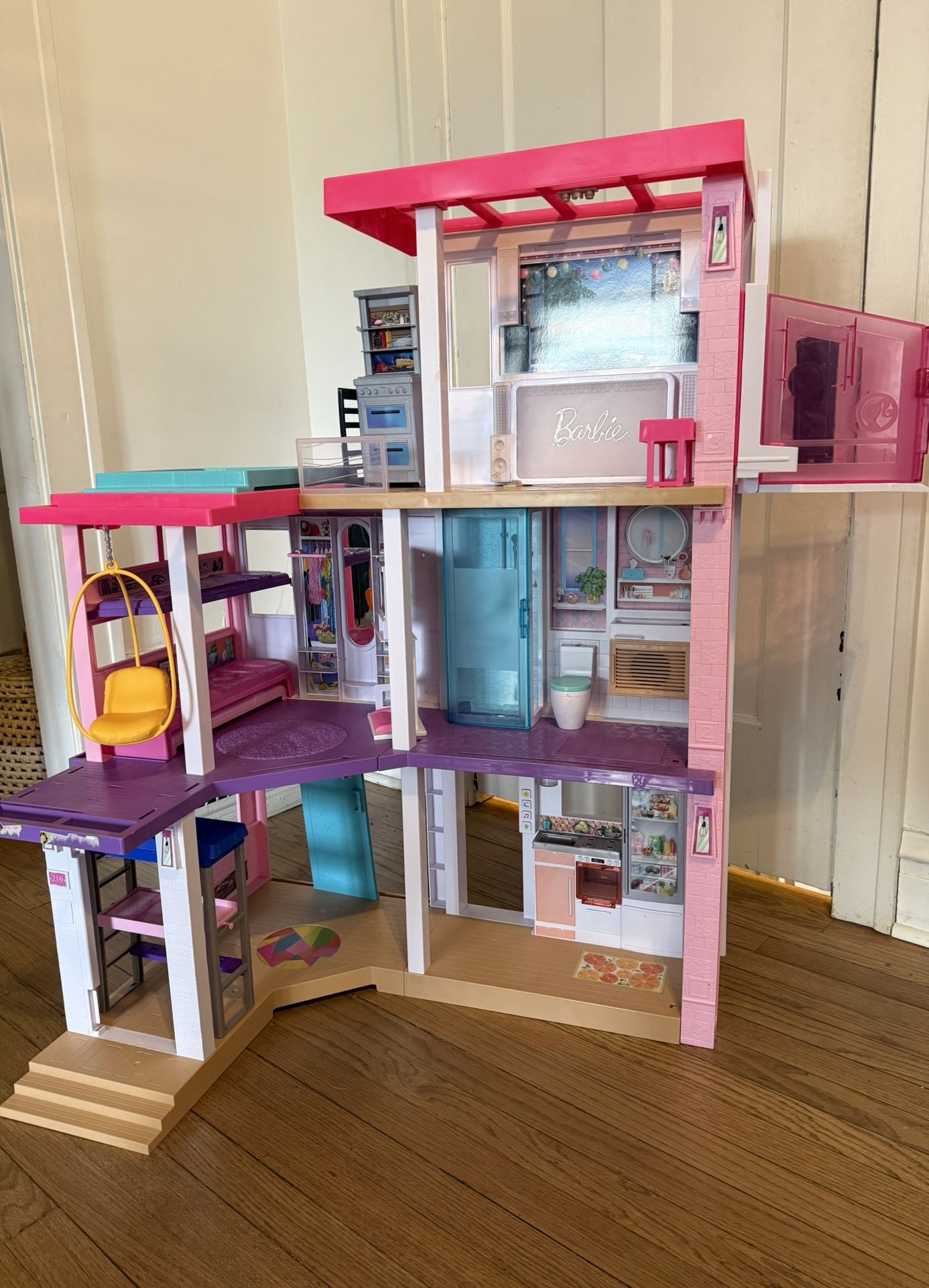 Barbie Dreamhouse + Camper + Pet Salon + Gymnastics Set β Great Bundle