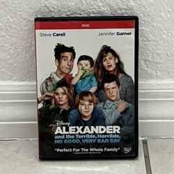 Alexander and the Terrible, Horrible, No Good, Very Bad Day DVD