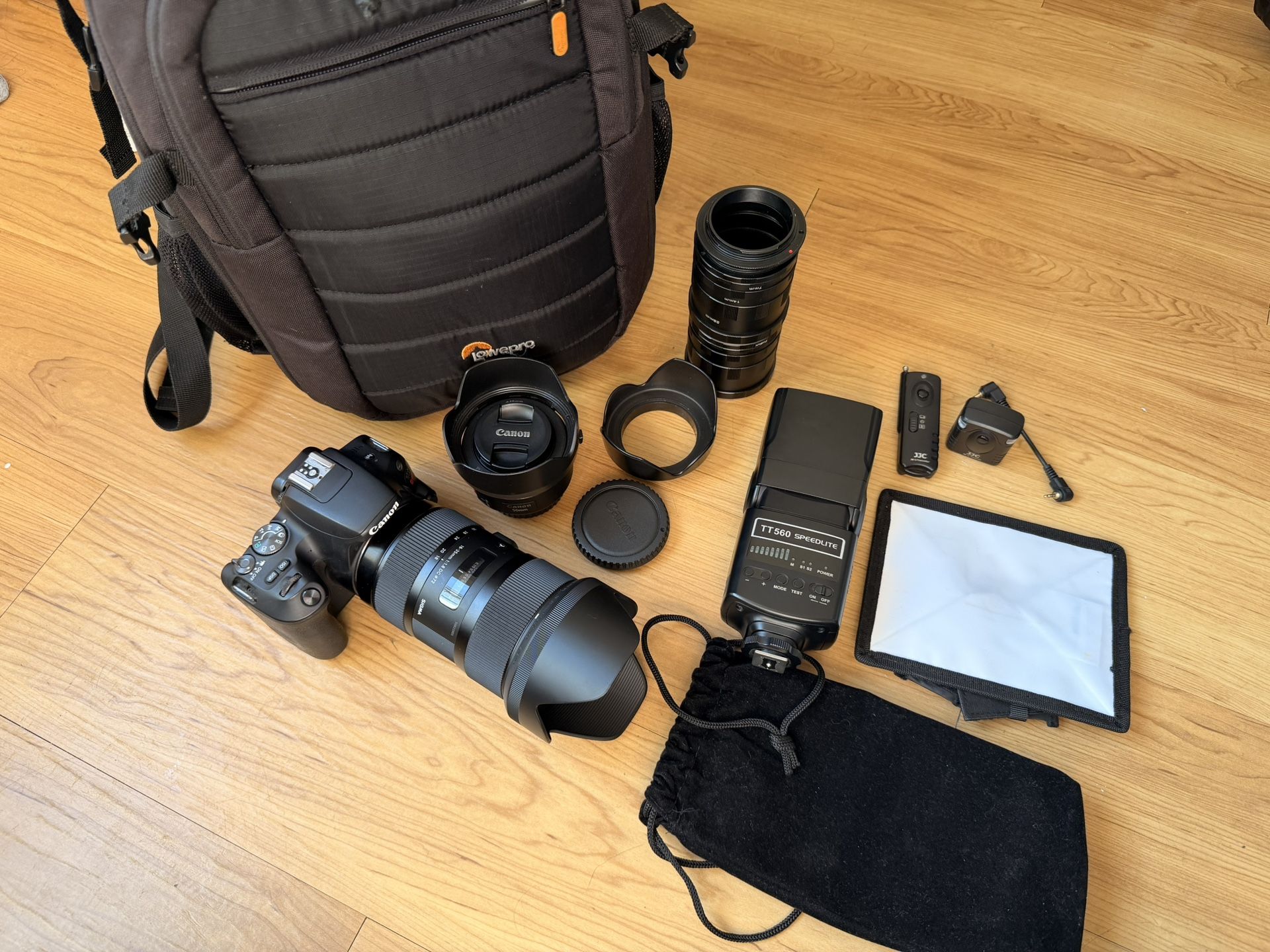 Canon Rebel SL2 w/ SIGMA 18-35mm F1.8