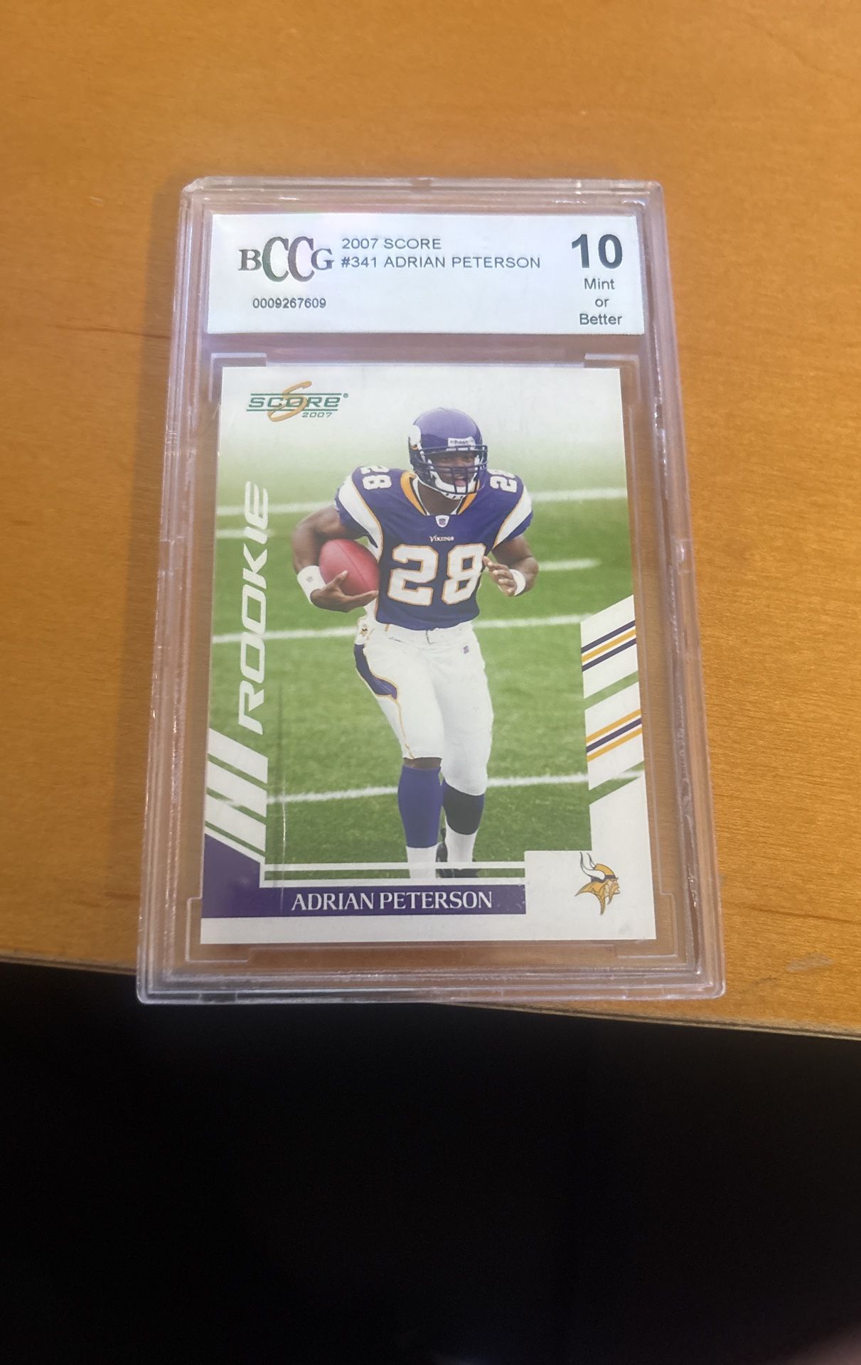 Adrian Peterson Rookie Graded 10