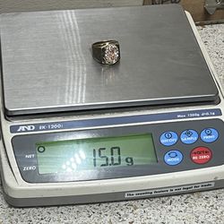 Virgin Mary 14k ring