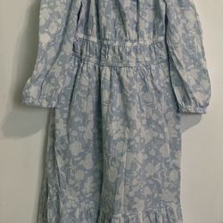 Light blue Floral Sumner Dress XS