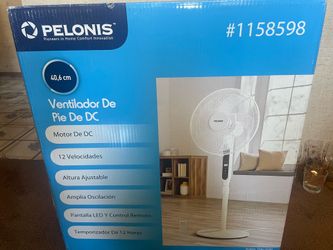 Brand New Pelonis Ventilador De Pie De DC