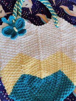 Handmade Knitted Handbag 👜