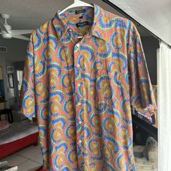 Christian Dior * Vintage* paisley Button Up 