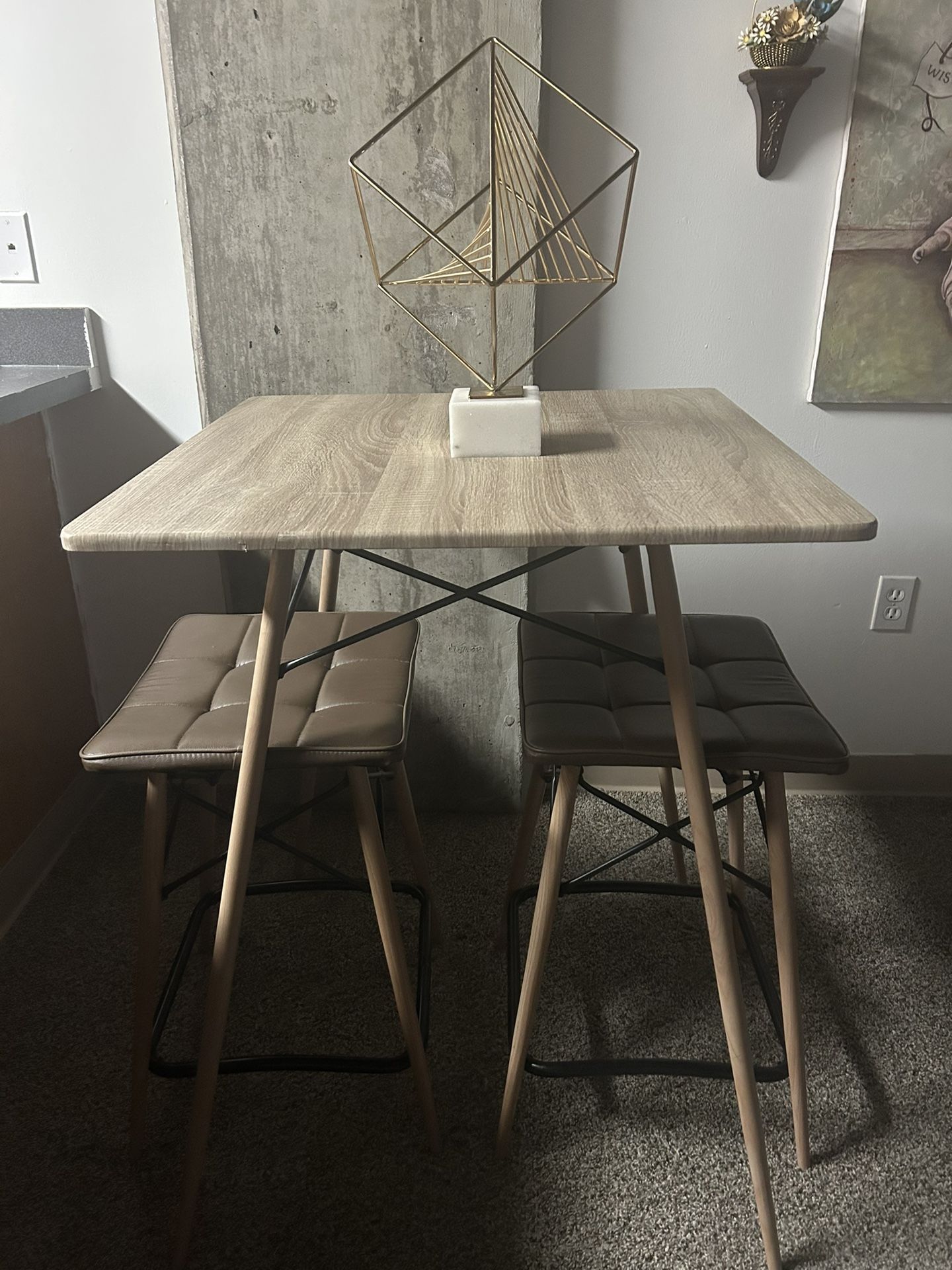 Two seated table