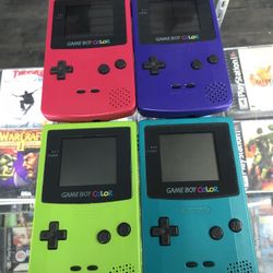 Nintendo Gameboy Color $85 Each Gamehogs 11am-7pm