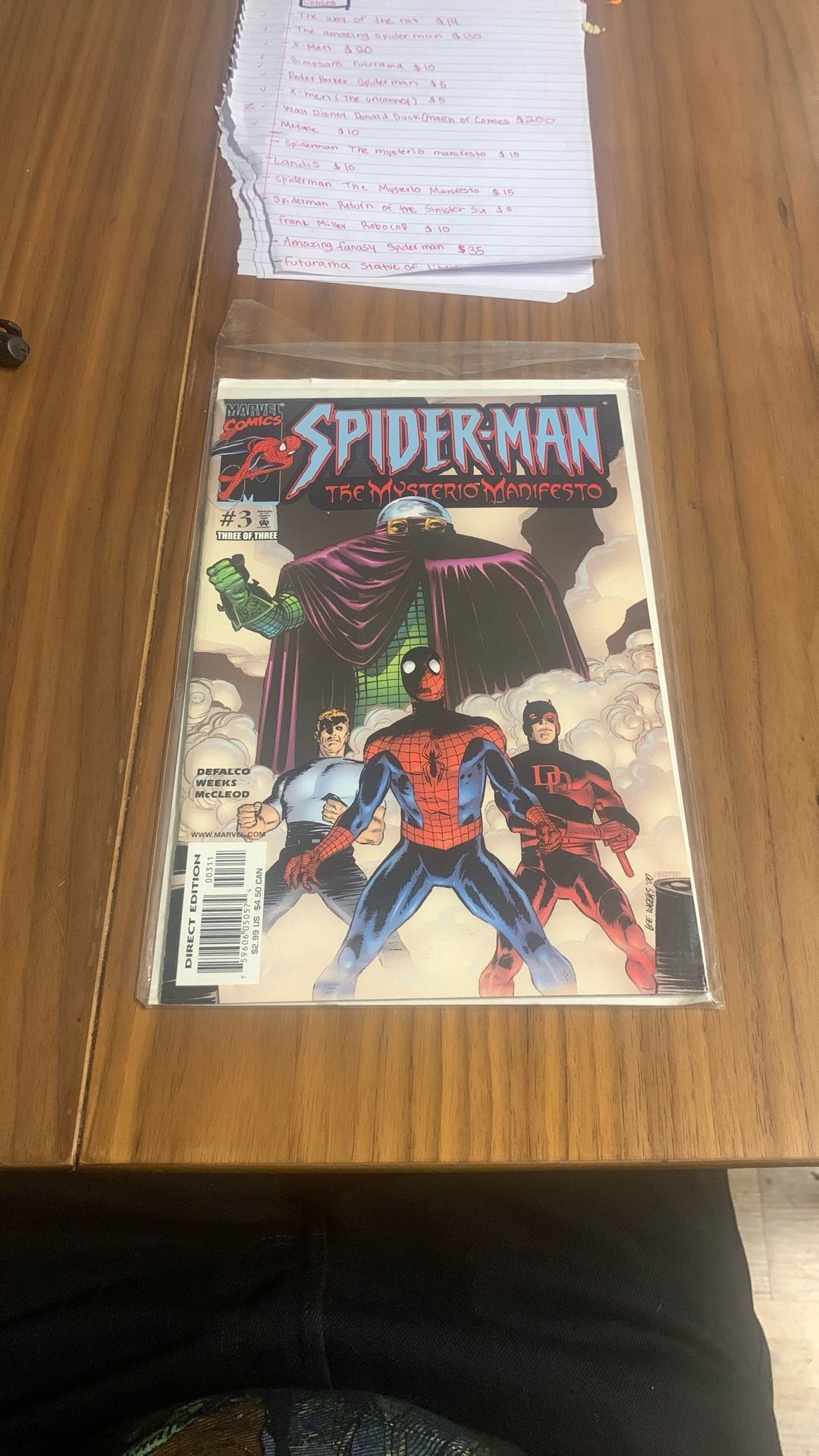 Spider Man The Mysterious Manifesto