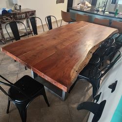 Live Edge Dining Table 