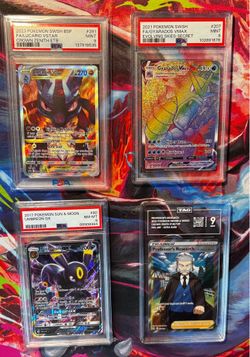 PSA &TAG NM Pokemon Slabs. Umbreon, Gyarados, Lucario, Lapras, and More.