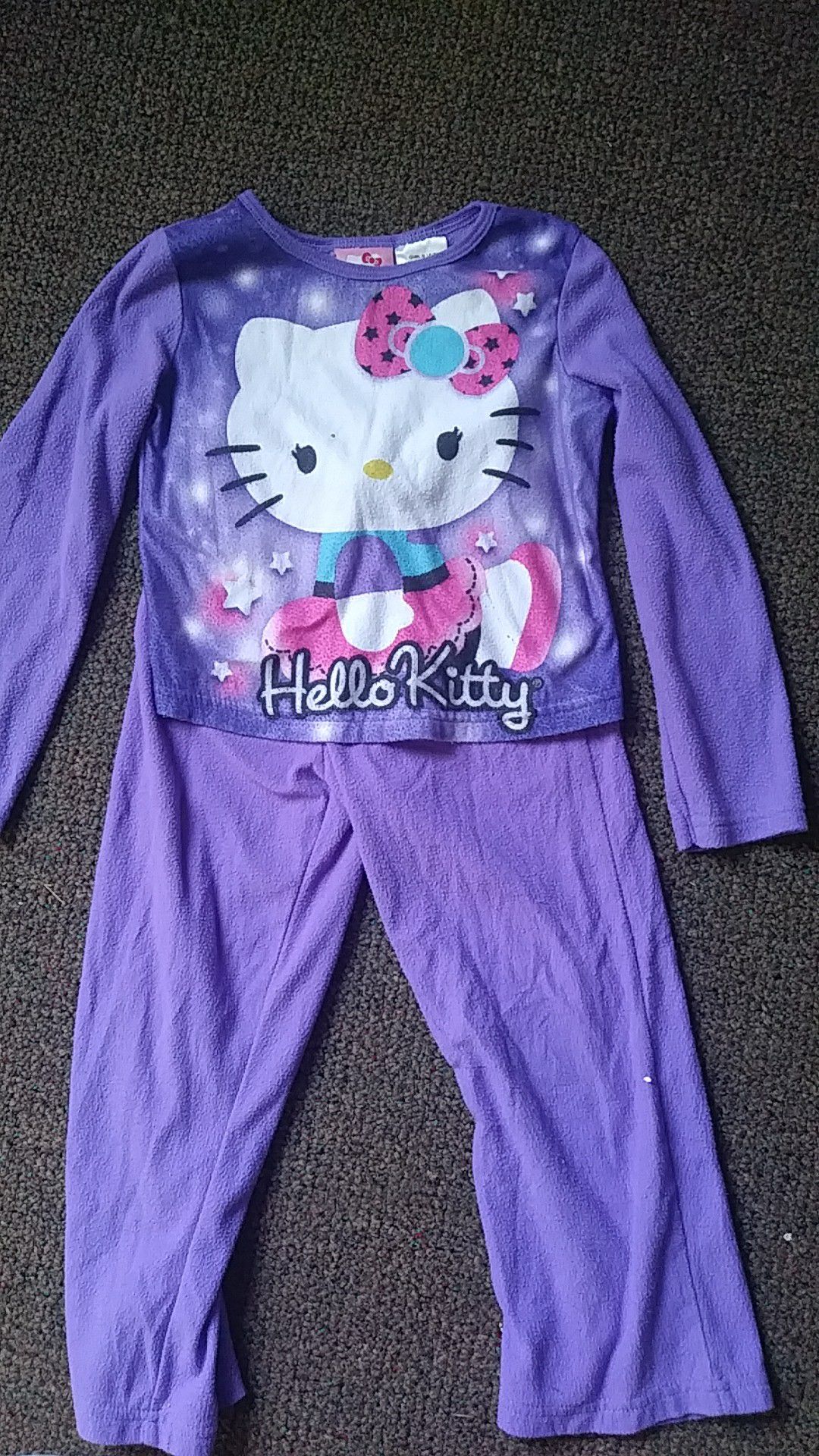Hello kitty pajamas size 4t