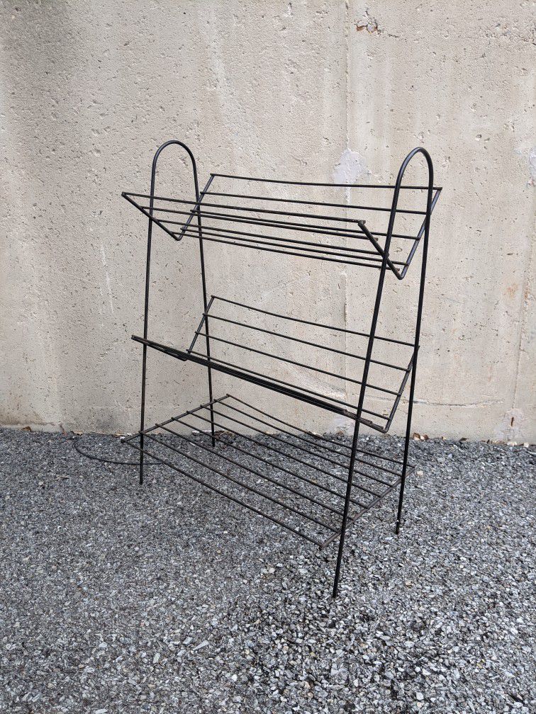 MCM Rod Iron Book Stand 