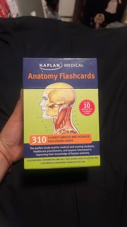 Kaplan Medical Anatomy Flashcards