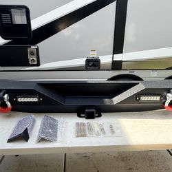 Back Bumper for Jeep Wrangler JK JKU fits 2007–2018