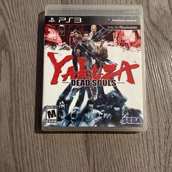 PS3 Game Yakuza 