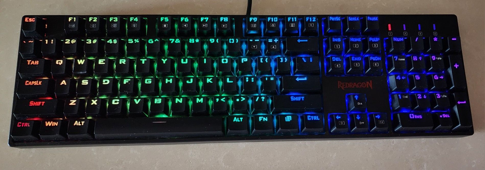 REDRAGON RGB Mechanical Gaming Keyboard