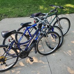 3 Bikes For Parts As Is For Repair 