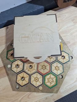 Wooden fancy Catan Set