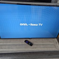 Onn 42 Smart Roku TV  