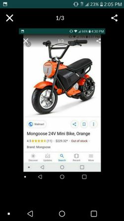 Bike electric Mongoose