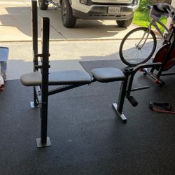 Starter Bench And Weights