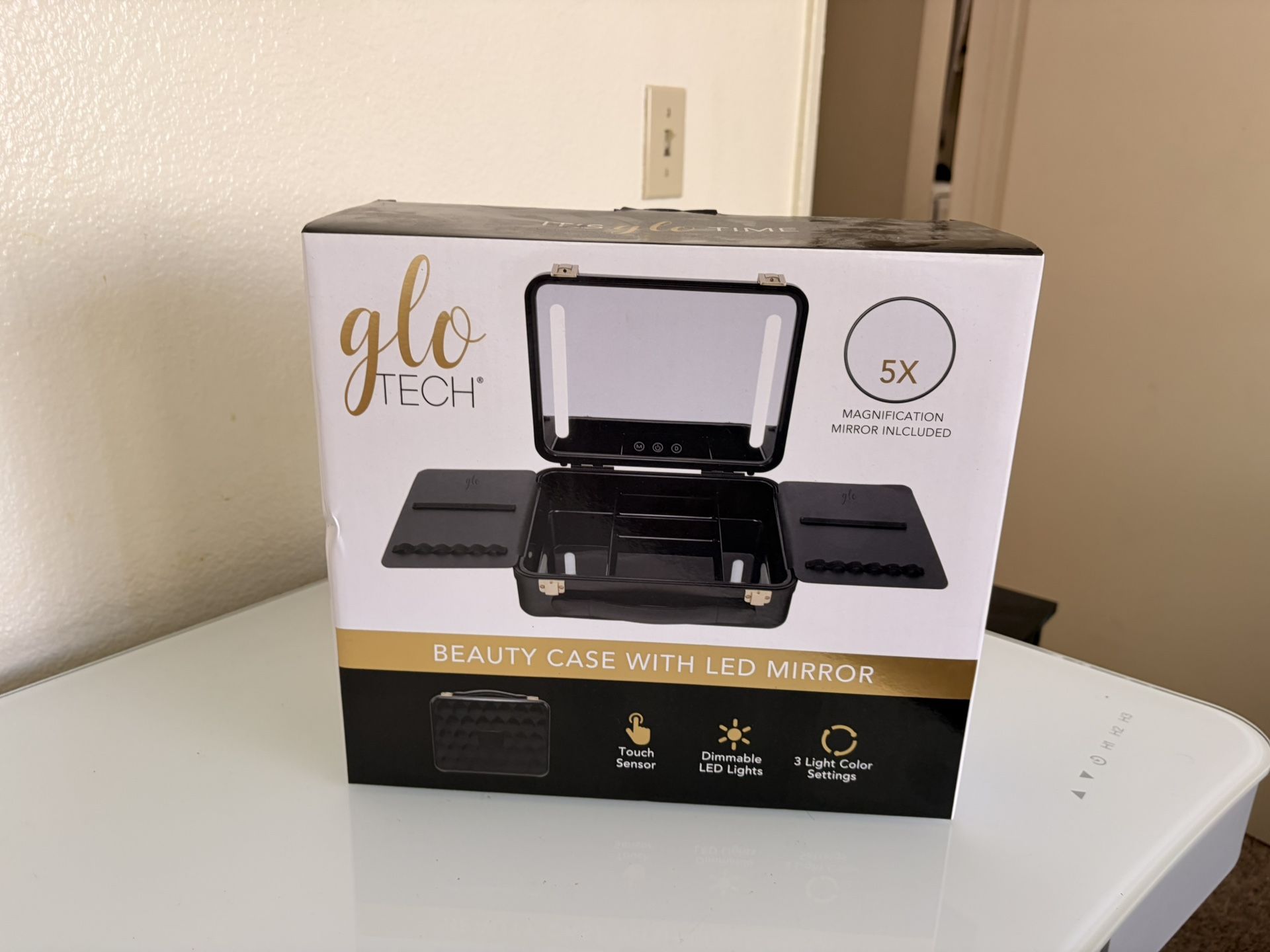 New Beauty Case With LED Mirror