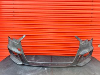 2017-2020 Audi A3 Quattro New Front Bumper Cover With Sensor Holes OEM