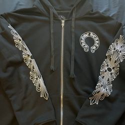 Chrome Heart Zip Up