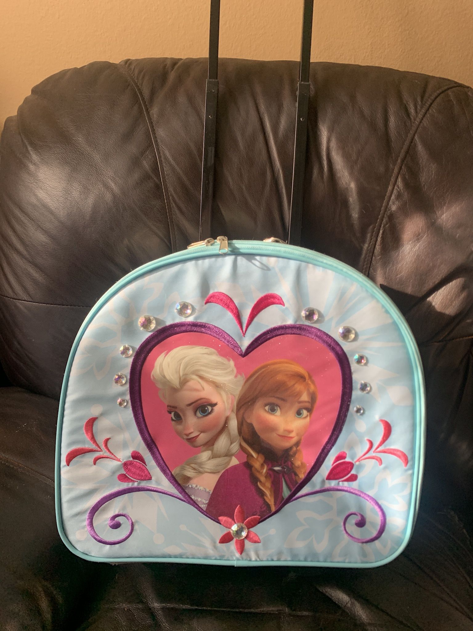 Frozen Suitcase Luggage Carry On Anna Elsa Disney Store