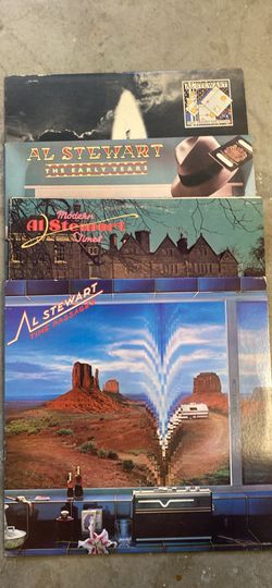 Al Stewart vinyl record Lot of 4
