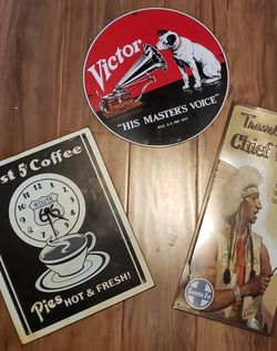 Antique Wall Tins