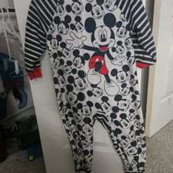 2T Mickey Fleece Pajamas