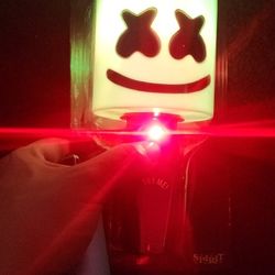 Halloween Accessories MARSHMALLOW LIGHT UP MIC