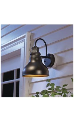 HOME DecoratorsCollection-MotionSensing Exterior WallMount LED Lantern
