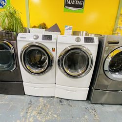 Washer And Dryer Samsung Gas Finance Available 