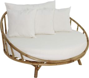 Zew bamboo round daybed deals