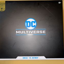 Dc Multiverse Two Figure Set Omega VS  Batman